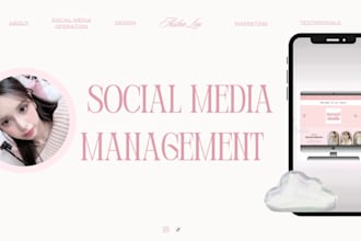 social media management, content creation, social media strategy