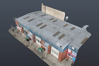 do the 3d modeling of your plans or a point cloud