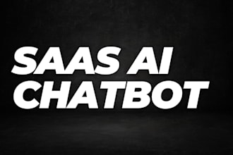 develop ai based chatbots, saas application, llm website