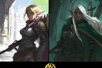 create amazing d and d character for you