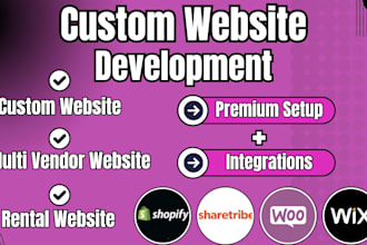 build create full stack custom multivendor sharetribe rental marketplace website