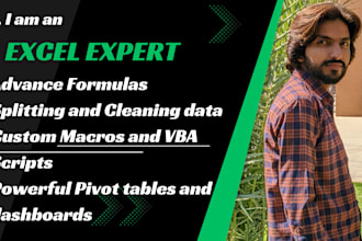clean , format, merge, split, macros excel data