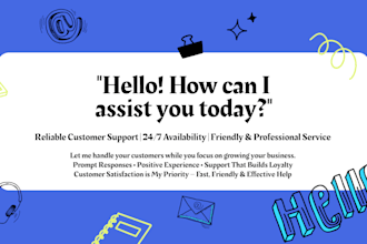 provide 24 hours customer service live chat email support