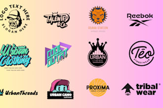 make streetwear clothing urban logo design