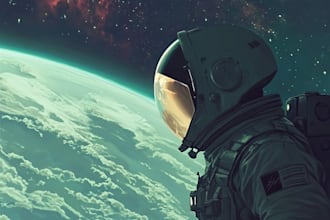 design spaceship, sci fi illustration and sci fi art