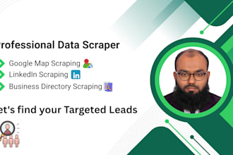 scrape data from google maps and realtor into excel or CSV