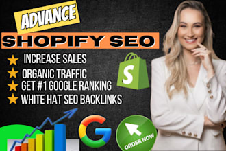 do advance shopify SEO optimization improve google ranking traffic boost sales