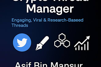 write high quality twitter threads for your web3 or crypto project