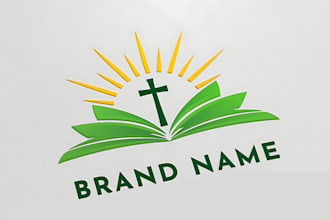 design a unique modern christian church, ministry, charity or religious logo
