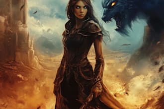 design professional fantasy book covers