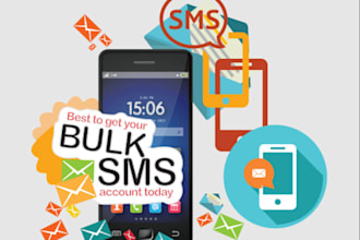 send bulk sms, spam millions sms, sender route to any targeted country