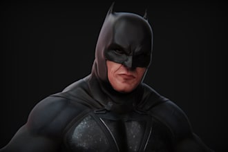 3d model sculpture character or asset for 3d printing