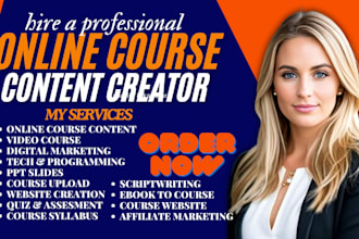 do online course creation,video lesson,passive income,elearning dev,udemy video