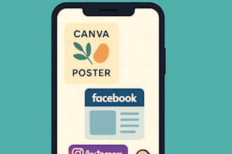 design beautiful social media posts with catchy captions