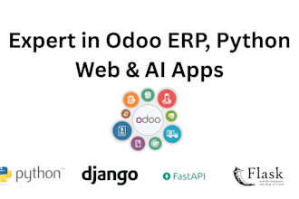 be your odoo and python developer for erp, web, and ai apps