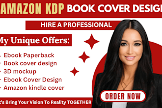 design your ebook cover book cover paperback design ebook layout amazon kdpcover