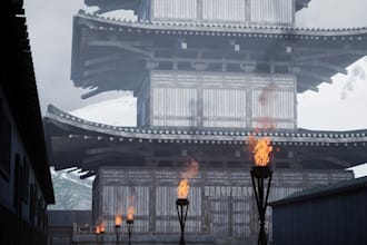 create cinematic unreal engine environments, assets and tools