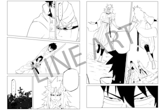 do storyboard for manga or webtoon from your story