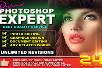 do photoshop editing, add, remove objects from the image, and photo manipulation