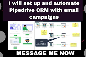 set up and automate your pipedrive CRM with email campaigns