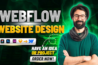design or develop webflow website figma to webflow fix webflow webflow expert