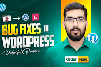 fix responsive issues, wordpress bug fix, elementor fix, wordpress issues