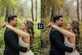 do bulk photo editing and color correction in lightroom