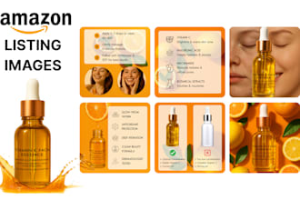 design high converting amazon listing images and a plus content