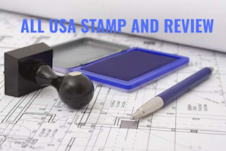 stamp architectural drawing city permit mep structural engineering pe stamp
