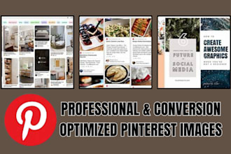 create professional and conversion optimized pinterest images and pins
