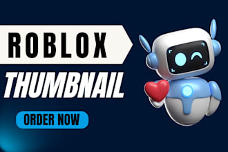 design eye catching roblox thumbnail gaming minecraft youtube vlog thumbnails