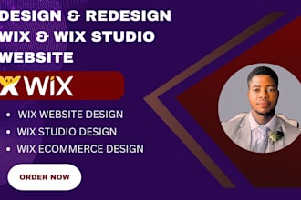 build wix studio, website redesign, wix development