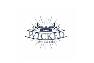 design consulting wicked bath and body logo