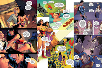 draw nsfw comic page comic book illustration graphic  novel nsfw comic art manga