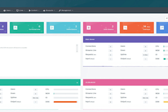 build a fast reseller panel, setup server panel, with unlimited connections, epg