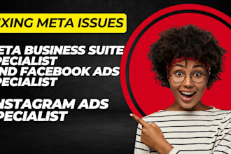 fix facebook ads, pixel and meta business suite account issues