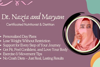 design a personalized weight loss plan for you