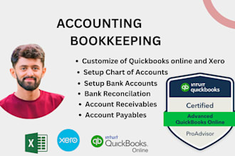 do bookkeeping in quickbooks online and xero
