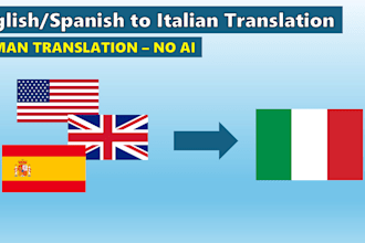 translate from english or spanish to italian