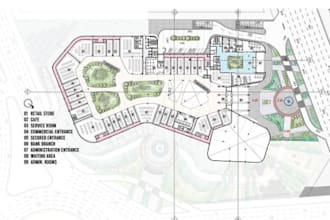 floor plan, irrigation pipping and plumbing layouts ventilation system autocad