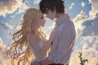 custom couple portrait demon slayer anime style