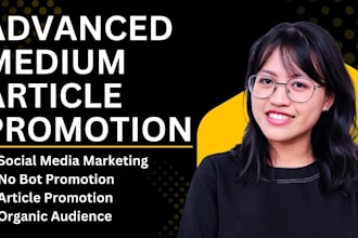 do organic medium article promotion
