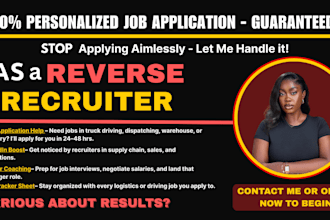 search and apply hybrid remote online job application hunting reverse recruiter