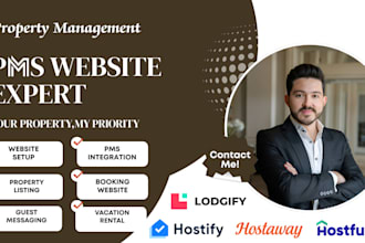 build lodgify hostfully hostaway hostify hotel booking vacation rental website