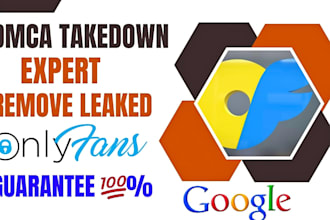 send dmca takendown notice to remove your onlyfan content over all internet