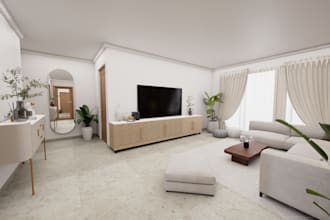 do 3d interior design architectural exterior rendering house modeling