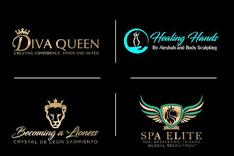 do health yoga spa fitness massage wellness logo