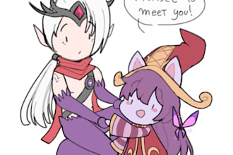draw a fullbody chibi character from a reference