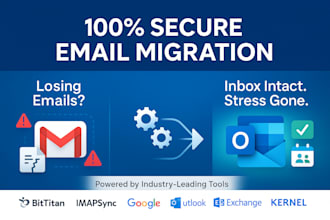 do secure email migration within 24 hours
