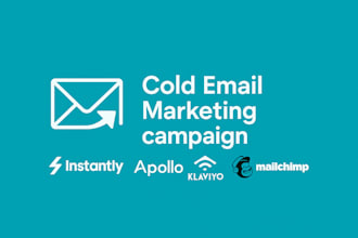 set up cold email marketing campaigns for lead generation